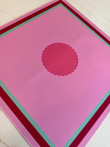 Tapete de Mahjong Americano, Diseño de los 90s Girl/Holly Berry/Color Splash/IMPERFECT Bubblegum Pop/Pink Lemonade, Ecológico, Portátil y Duradero - Product Image 6
