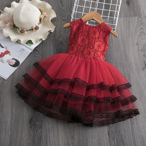Vestiti delle ragazze in autunno di Medie e grandi dimensioni per bambini del merletto <span class=keywords><strong>tutu</strong></span> - Product Image 2