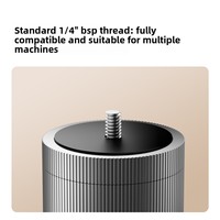  Support de projecteur universel autoportant en alliage d'aluminium BG2 360, capacité de charge de 10 kg, réglable sur 4 niveaux, compatible britannique