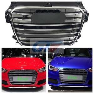 Grille de pare-chocs grise pour <span class=keywords><strong>Audi</strong></span> <span class=keywords><strong>A1</strong></span> S1 2016 2017 - Product Image 2