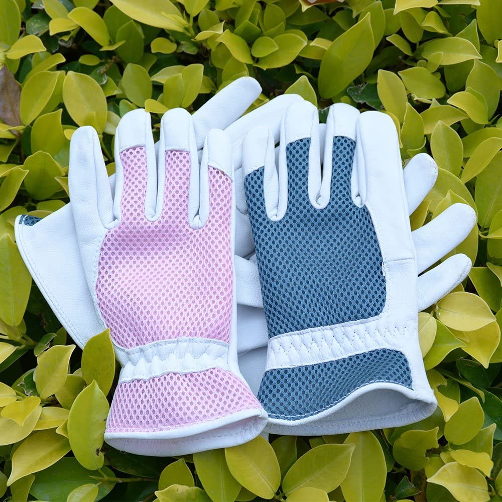 pri 防划伤抵抗园艺护手玫瑰花修剪保护手工作驾驶皮革花园手套 - buy