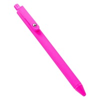 Nouveau stylo gel à pression couleur Morandi 0,5 mm, encre multicolore, papeterie étudiante, stylo promotionnel en plastique avec logo