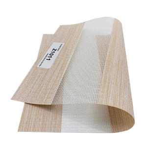 Nuovo Design Tenda a Rullo Grigio e Bianco in Poliestere, Tessuto Oscurante per Tende <span class=keywords><strong>Zebra</strong></span> - Product Image 2