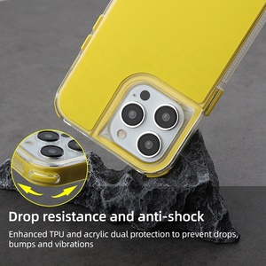 Funda de teléfono de parachoques 2 en 1 colorida personalizada para <span class=keywords><strong>Samsung</strong></span> a54 funda para Oppo Reno 7 5g para iPhone 16 15 16 13 15 funda de teléfono móvil - Product Image 4