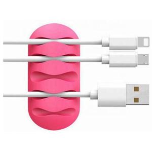 Organisateur de câbles en silicone, support de câbles USB, organisateur de câbles de voiture, pince à câbles, support de cordon, organisateur de câbles de bureau - Product Image 2