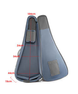 Acoustique Étanche Logo Personnalisé Basse Électricité Gig Instrument Oxford Guitar Bag - Product Image 4