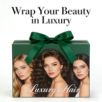 Boîtes à perruques en satin avec logo personnalisé, emballage cosmétique de luxe pour extensions de cheveux, boîtes de rangement personnalisées doublées de satin de soie
