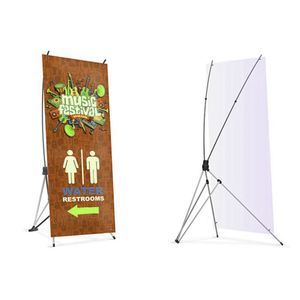 Custom Portable X Banner Stand Lightweight Display <b>Frame</b> for Indoor Advertising, Trade Shows and Promotional Events - Product Image 1