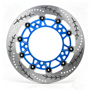 Disque de frein flottant <span class=keywords><strong>300</strong></span> mm pour <span class=keywords><strong>Yamaha</strong></span> XMAX <span class=keywords><strong>300</strong></span>, rotor de frein avant haute performance en acier inoxydable, vente en gros, amélioration - Product Image 3