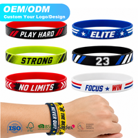 Pulseras de Goma Personalizadas con su Propio Logotipo, Ecológicas y Resistentes a la Deformación
