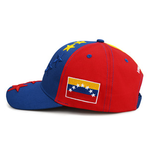 Cappellino da Baseball Personalizzato con Ricamo, Struttura a Sandwich in Cotone Tricolore, Motivo a Fiocchi, per Sport e Uso Commerciale, Vendita all'Ingrosso - Product Image 1