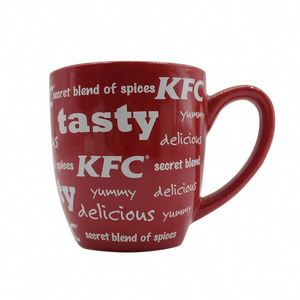 Factory-Customized <b>Plain</b> White Brown Ceramic Tea & Coffee <b>Mugs</b> Promotional Drinkware with Printed Logo Decal - Product Image 5