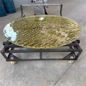 Fusing <strong>Glass</strong> Decorative <strong>Glass</strong> <strong>Panels</strong> Hot Melting Cast <strong>Glass</strong> for Light - Product Image 5