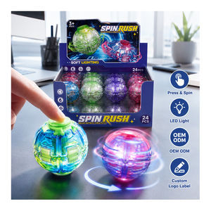 Wholesale Push Spin Fidget Ball Portable Stress Relief <b>Desk</b> <b>Toy</b> For Office Adults Students Travel Party Gift Sets - Product Image 3