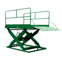 Plate-forme élévatrice hydraulique stationnaire CE personnalisée en usine quai de chargement 5 tonnes XLift table avec extension rampe de chargement