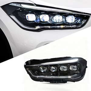 Luces de Circulación Diurna LED <span class=keywords><strong>T5</strong></span> EVO de 12V para BMW Nuevo X1 16-19, Lentes de Cristal, Luces Delanteras Modificadas - Product Image 1