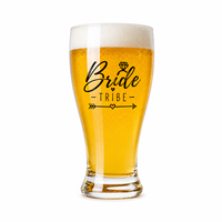 Verres à Pilsner Classiques Réutilisables de 355 ml en Gros avec Logo Personnalisé et Emballage Cadeau Personnalisé pour Bars et Restaurants