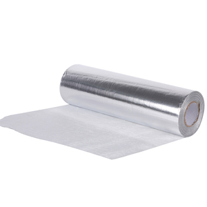 Double <strong>Heat</strong> Reflective Insulation Roll Aluminum Foil Woven Fabric Radiant Barrier Material for <strong>Heat</strong> <strong>Shielding</strong> - Product Image 5