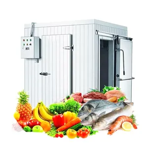 Enfriador de habitación con congelador de ahorro de energía para granja de peces, almacenamiento en frío, supermercado, Hotel, uso en tienda de alimentos