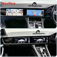 Pour Porsche Panamera 971 2018-2023 : Nouvelle conception d'écran double Android pour passager, divertissement, copilote, CarPlay et mise à niveau de navigation