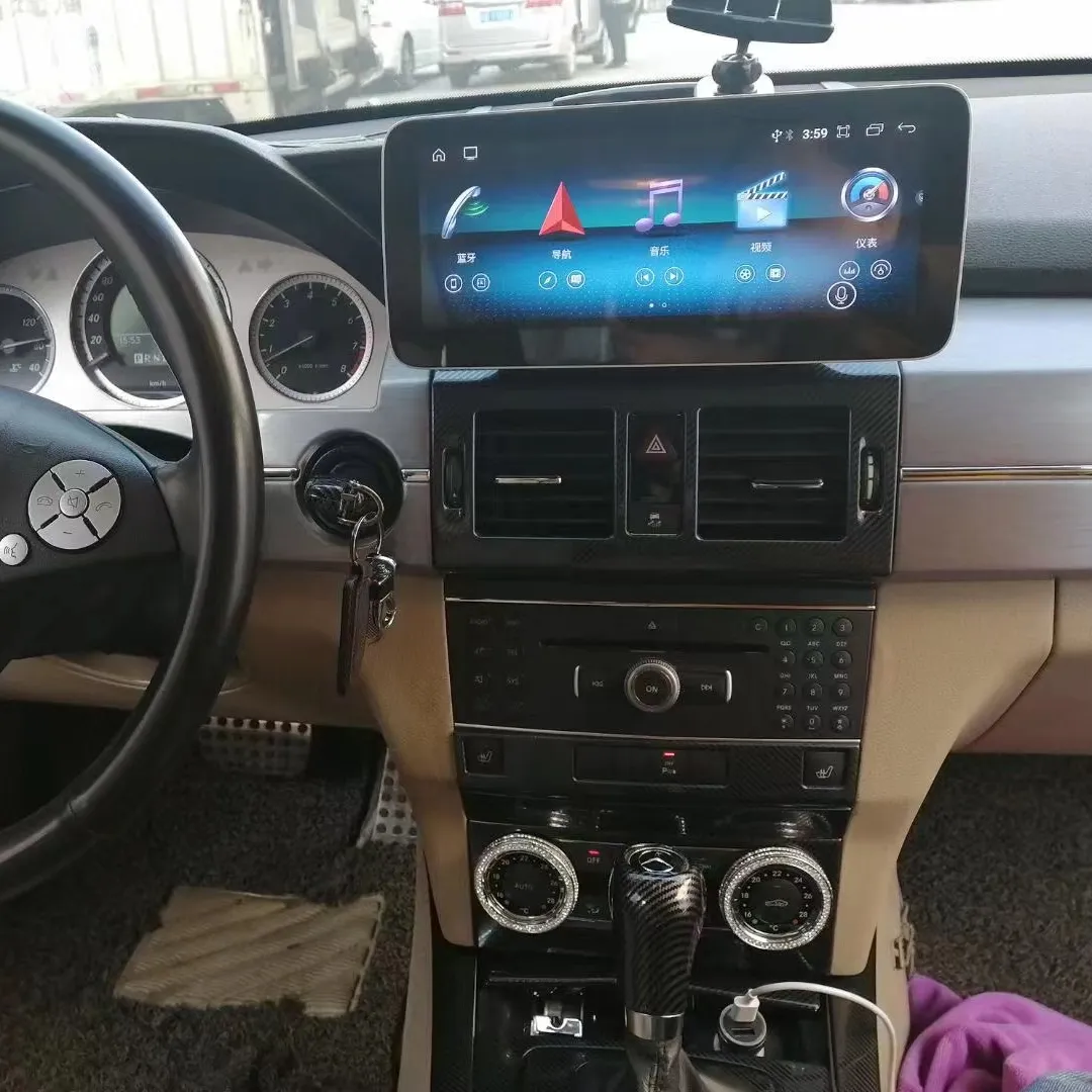 10,25 "Android 10,0 автомобильный DVD-радио мультимедийный плеер для Mercedes Benz GLK X204 2008-2015 NTG 4,0/4,5 мультимедийный Головной блок