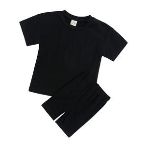 Conjuntos de Camisetas de Manga Corta y Leggings para Niños y Niñas, Pantalones Deportivos, Conjunto de 2 Piezas, Ropa de Verano 2022 para Niñas Pequeñas - Product Image 4