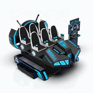 가상 현실 장비 vr 유원지 vr 6 좌석 6 dof 동의 플랫폼 9d 가상 현실 롤러코스터 vr - Product Image 2