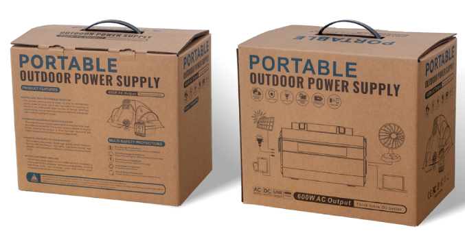 BMS Solar 2000W Portable Power Station With Lithium Ion Battery