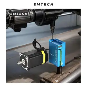EMTECH Kit de machine de pilotage haute vitesse et haute fiabilité fermé avec des imprimantes multi-axes Stabilité nema34Robotic stepper Laser CNC
