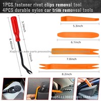 Kit de 750 attaches universelles pour voiture avec 16 types de fixations pour carrosserie, panneaux de porte, garnitures intérieures, ailes - Fabriqué en Chine