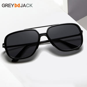 Gafas de Sol para Mujer Greyjack, Negras, Montura Metálica TR, Lentes TAC Polarizadas con Protección UV400, para Conducir, Protección Solar, Moda, Aire Libre - Product Image 2