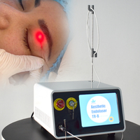 Machine de liposuccion et de remodelage corporel Endolaser à laser diode 980nm 1470nm pour raffermissement du visage
