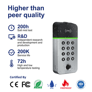 Liliwise Waterproof Outdoor Code <b>Smart</b> Lock <b>Camera</b> 3D Face Recognition <b>Smart</b> Door Lock Rfid Keypad Access Control - Product Image 5