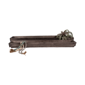 Vassoio Decorativo Rettangolare Lungo per Centrotavola e Esposizione d'Arredo - Product Image 2
