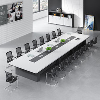 Mobilier de bureau classique Bureau design moderne Table pour salle de conférence Salle de réunion Table et chaises