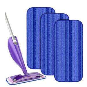 Replacement Pad For Swiffer Wet Jet 12 Inch Microfiber <b>Mop</b> Head Rectangular Reusable Home Cleaning - Product Image 1