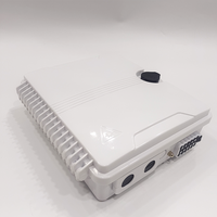 Boîtier de distribution de fibre optique extérieur IP65 de haute qualité à 12 cœurs, personnalisé, avec serrure à clé, Caja Nap Pequenas Para Red De Fibra Óptica