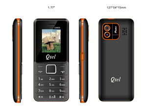 <span class=keywords><strong>Teléfono</strong></span> con funciones Qtel Q5609, pantalla de 1.77 pulgadas, batería grande de 2500 mAh, <span class=keywords><strong>teléfono</strong></span> móvil con doble tarjeta SIM, cámara, radio FM, linterna y WhatsApp - Product Image 1
