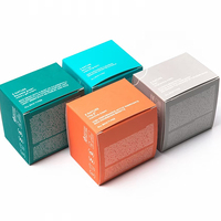 Boîte pliante en papier artistique écologique recyclable personnalisée avec impression UV pour kit de gloss à lèvres, emballage de maquillage et boîte de maquillage pour bébés et enfants