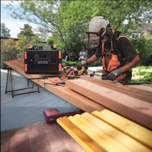 Năng lượng mặt trời Máy phát điện đặt máy phát điện biến tần 300W 600W 1000W xách tay năng lượng mặt trời Máy phát điện ngoài trời di động nhà máy điện - Product Image 5