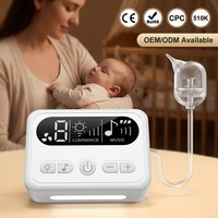 Aspirateur nasal électrique pour nouveau-né, embout en silicone ultra doux, nettoyeur de nez pour bébé, aspirateur de mucus rechargeable, congestion, 9 vitesses, 68 Kpa