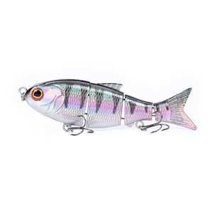LVDE Esche Artificiali Olografiche Snodate da 11,5 cm 27g a Forma di Baby Bull Shad per la Pesca al Black Bass in Fiumi, Laghi e Torrenti - Product Image 5