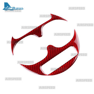 Pour <span class=keywords><strong>Abarth</strong></span> 595/695/Fiat <span class=keywords><strong>500</strong></span> 2016 2017 <span class=keywords><strong>2018</strong></span> 2019 2020 2021 2022 2023 Réel Doux En Fiber De Carbone Autocollant LHD RHD Porte-Gobelet Garniture - Product Image 6