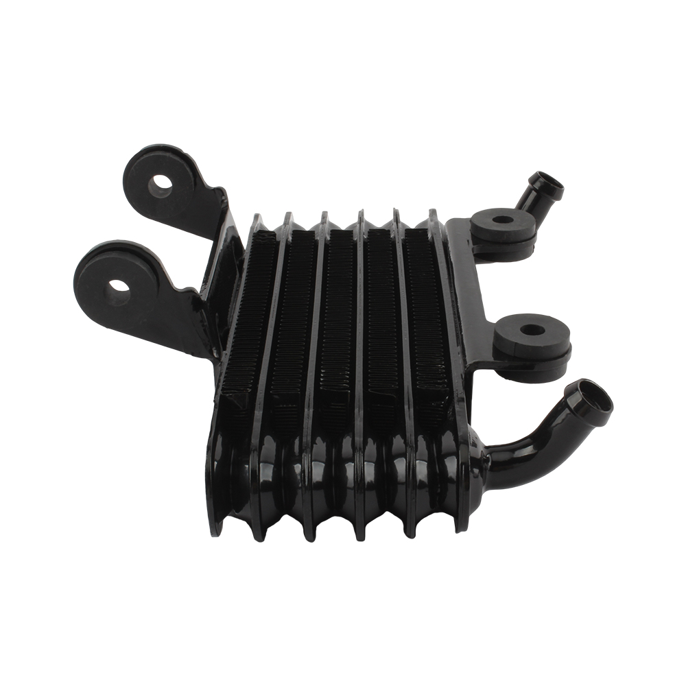 200cc Универсальный Масляный радиатор для мотоцикла, алюминиевое охлаждение, 5 рядов для мотоцикла Kawasaki Honda Yamaha Suzuki Enduro, модифицированные детали для мотоцикла