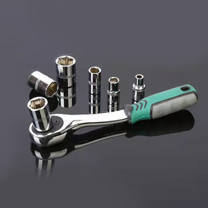 46-delige autoreparatieset handgereedschap steeksleutelset voertuig mechanische onderhoudsgereedschapskist - Product Image 4