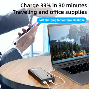 Produits les plus vendus <span class=keywords><strong>2023</strong></span> Chargeur <span class=keywords><strong>portable</strong></span> à charge rapide Rohs Mobile 30000mah Pd Powerbank 20000mah 100w Power Bank pour ordinateur <span class=keywords><strong>portable</strong></span> - Product Image 2