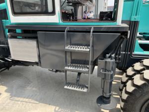 HANFA HFD-20 바퀴 건설 말뚝 박는 구멍 더미 기계 유압 로타리 드릴 리그 가격 광산 기계 - Product Image 3