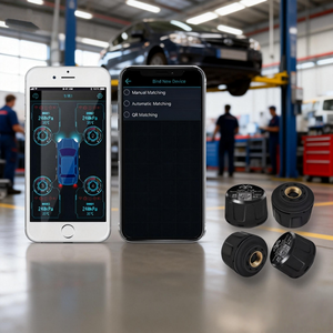 Sensor Externo Bluetooth 5.0 BLE <span class=keywords><strong>de</strong></span> Fábrica CXT, Económico, para Sistema <span class=keywords><strong>de</strong></span> Monitoreo <span class=keywords><strong>de</strong></span> Presión <span class=keywords><strong>de</strong></span> Neumáticos (TPMS) para Android e iOS - Product Image 1