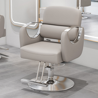 Chaise de barbier de style moderne de haute qualité avec massage et rotation à 360 degrés, qualité supérieure pour les salons de coiffure et les salons de beauté