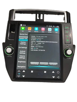 Autoradio Android 12,1 pouces avec écran tactile GPS Navigation Lecteur DVD pour Toyota Prado 2003-2013